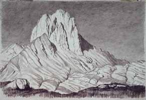 {Der Altmann im Säntisgebirge}