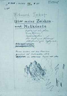 {Ueber meine Zeichen- und Malkünste}